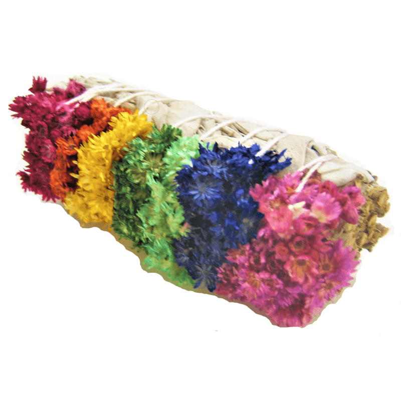 Color Sage | 7 Color Mullein Flower and White Sag