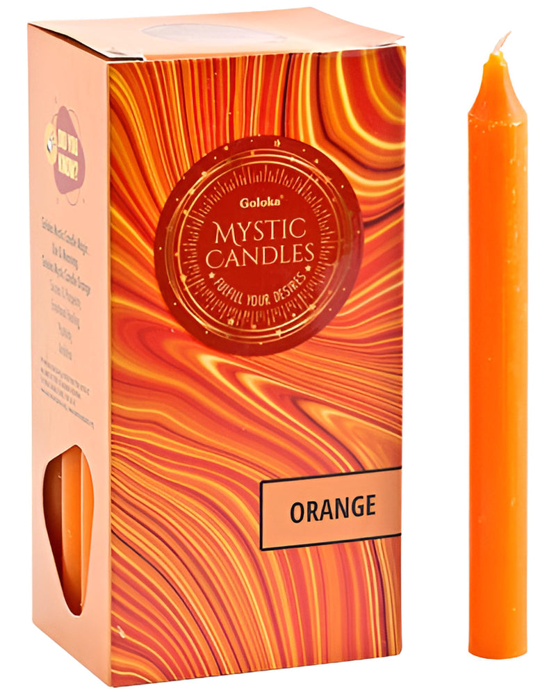 Naranja Mini Ritual Taper Candle (Pack of 20) - 0.5"x5"