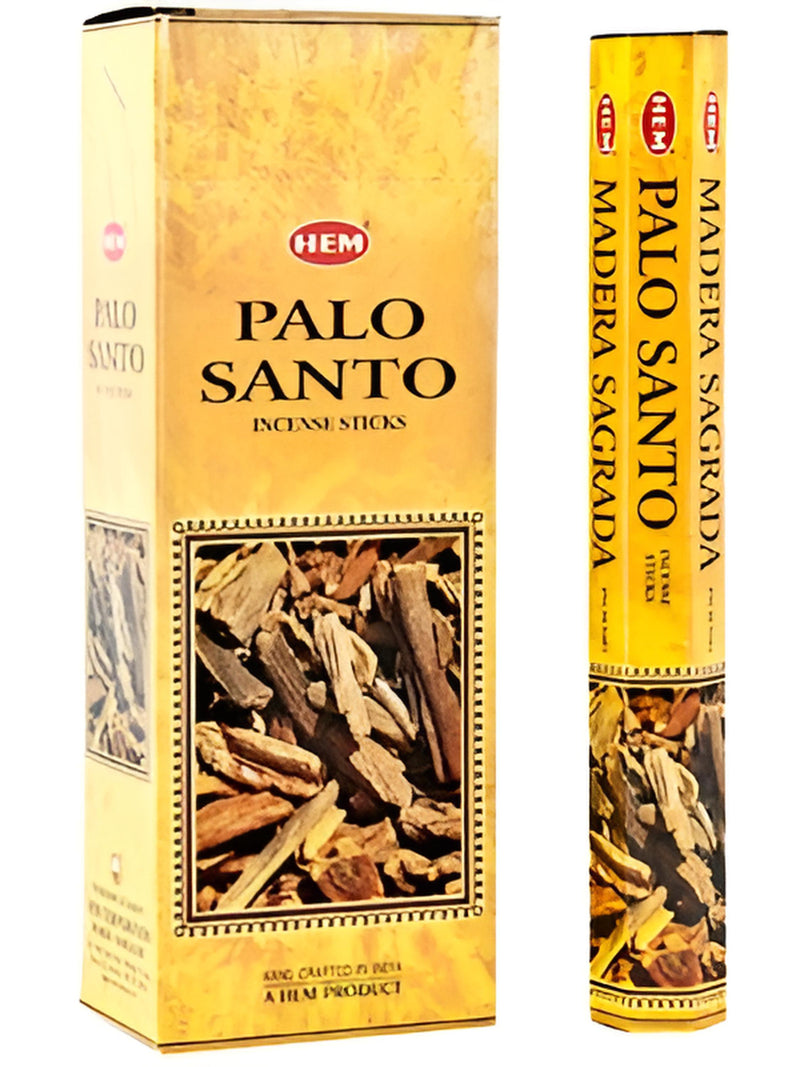 Hem Palo Santo Incense - 20 Sticks Pack (6 Packs Por Box)