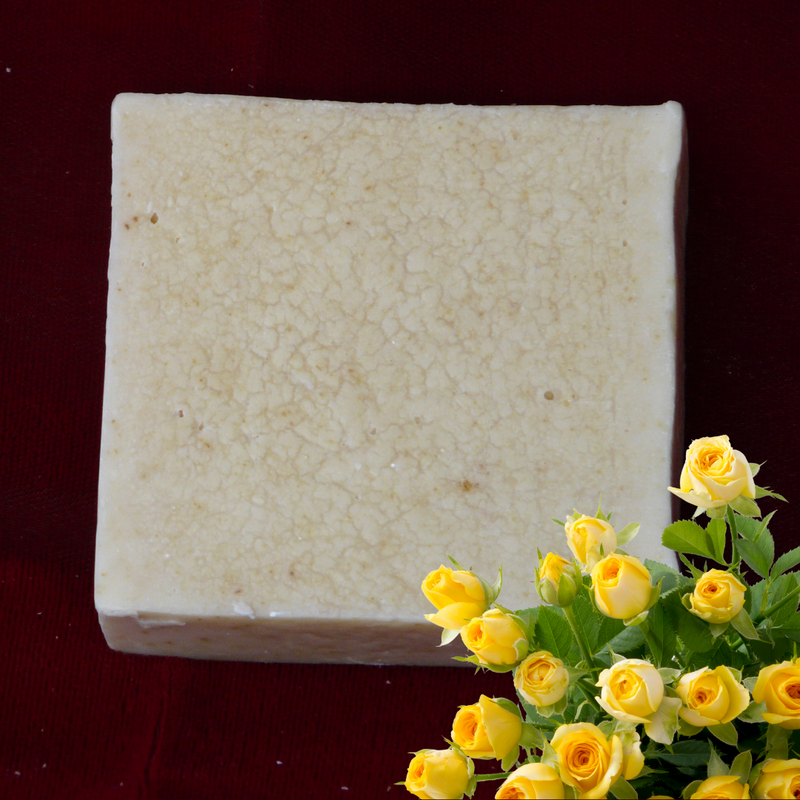 Yellow Rose Soap Bar without Petals